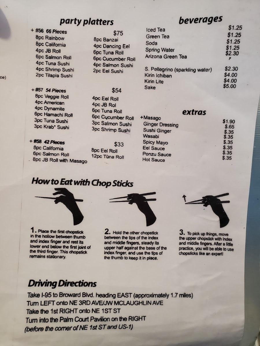 Sushi-One Menu - Image 2