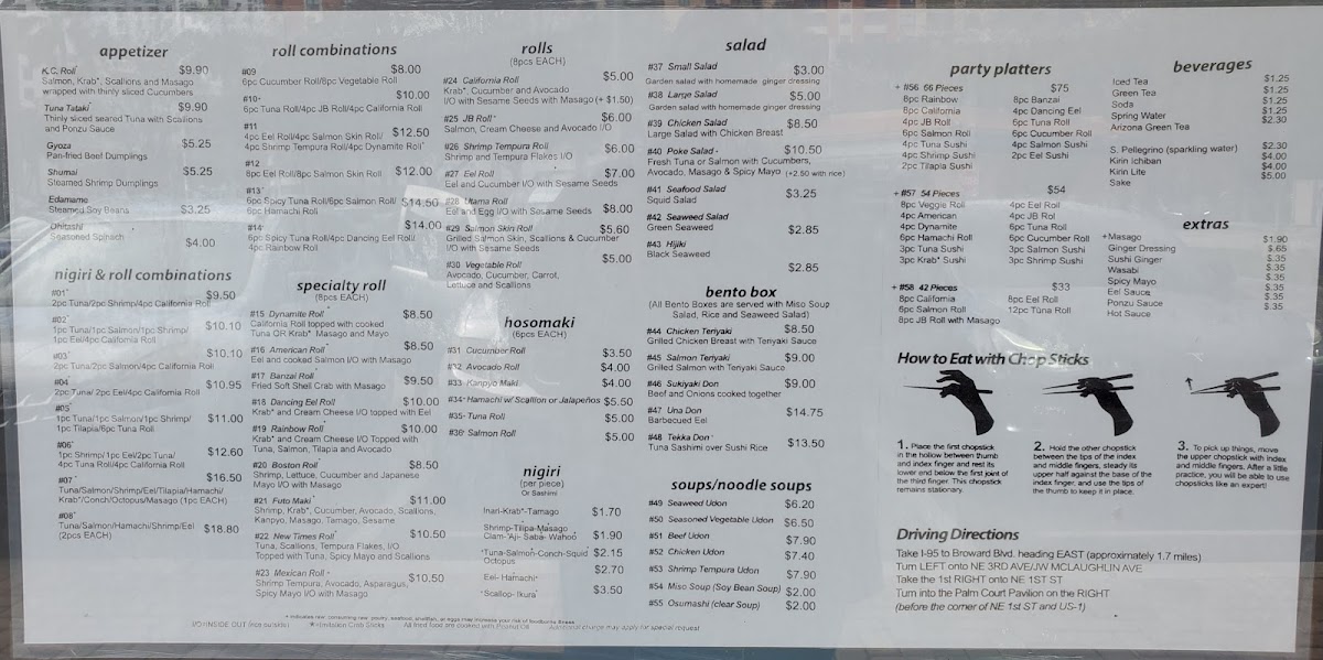 Sushi-One Menu - Image 4